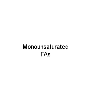 Monounsaturated FAs